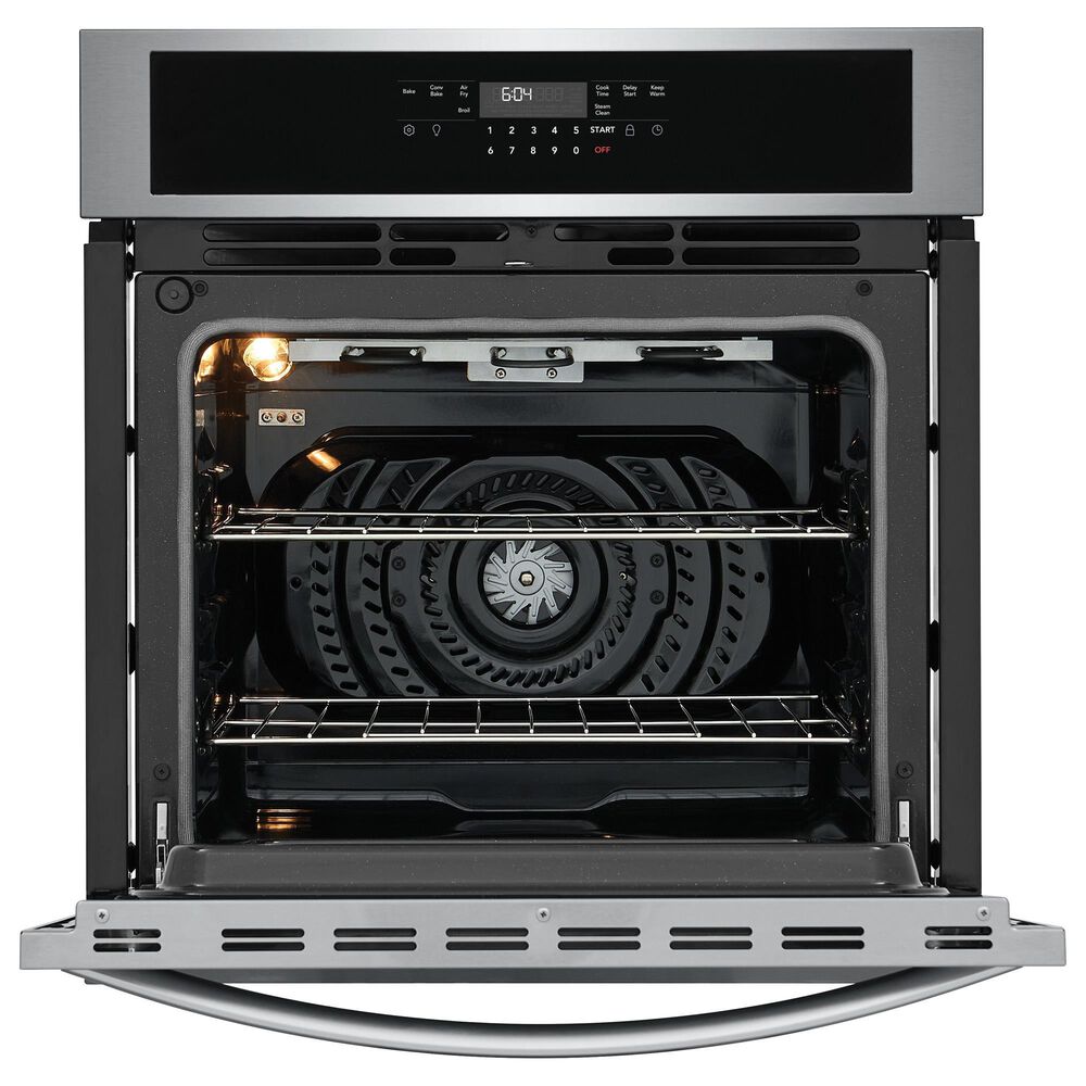 Frigidaire 27" Single Wall Oven with Air Fry in Stainless Steel, , large