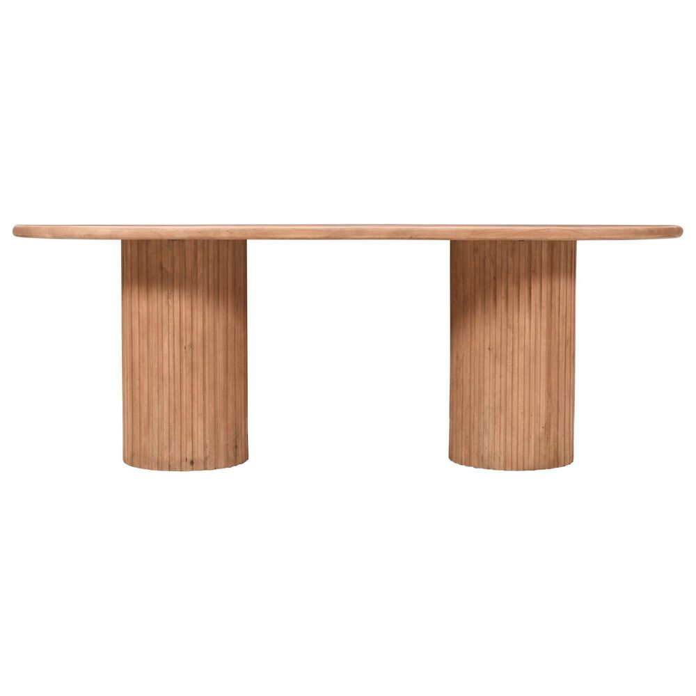 Jofran Breck and Sven 7-Piece Dining Set in Brown, , large