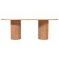 Jofran Breck and Sven 7-Piece Dining Set in Brown, , large