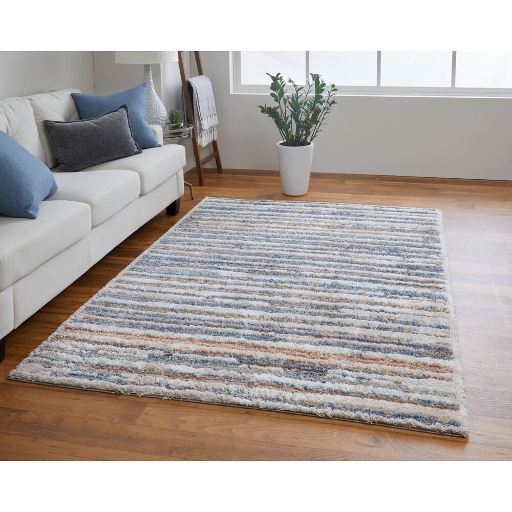 Feizy Mynka 4&#39; x 6&#39; Multicolor Area Rug, , large