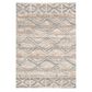 Central Oriental House Knox 7"10" x 9"10" Dark Grey and Light Grey Area Rug, , large
