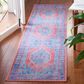 Safavieh Serapi 2" x 8" Light Blue and Beige Runner, , large