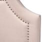 Baxton Studio Rita Twin Panel Headboard in Light Pink, , large