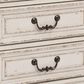 Ashley Realyn 5 Piece Twin Bedroom Set in Chipped White, , large