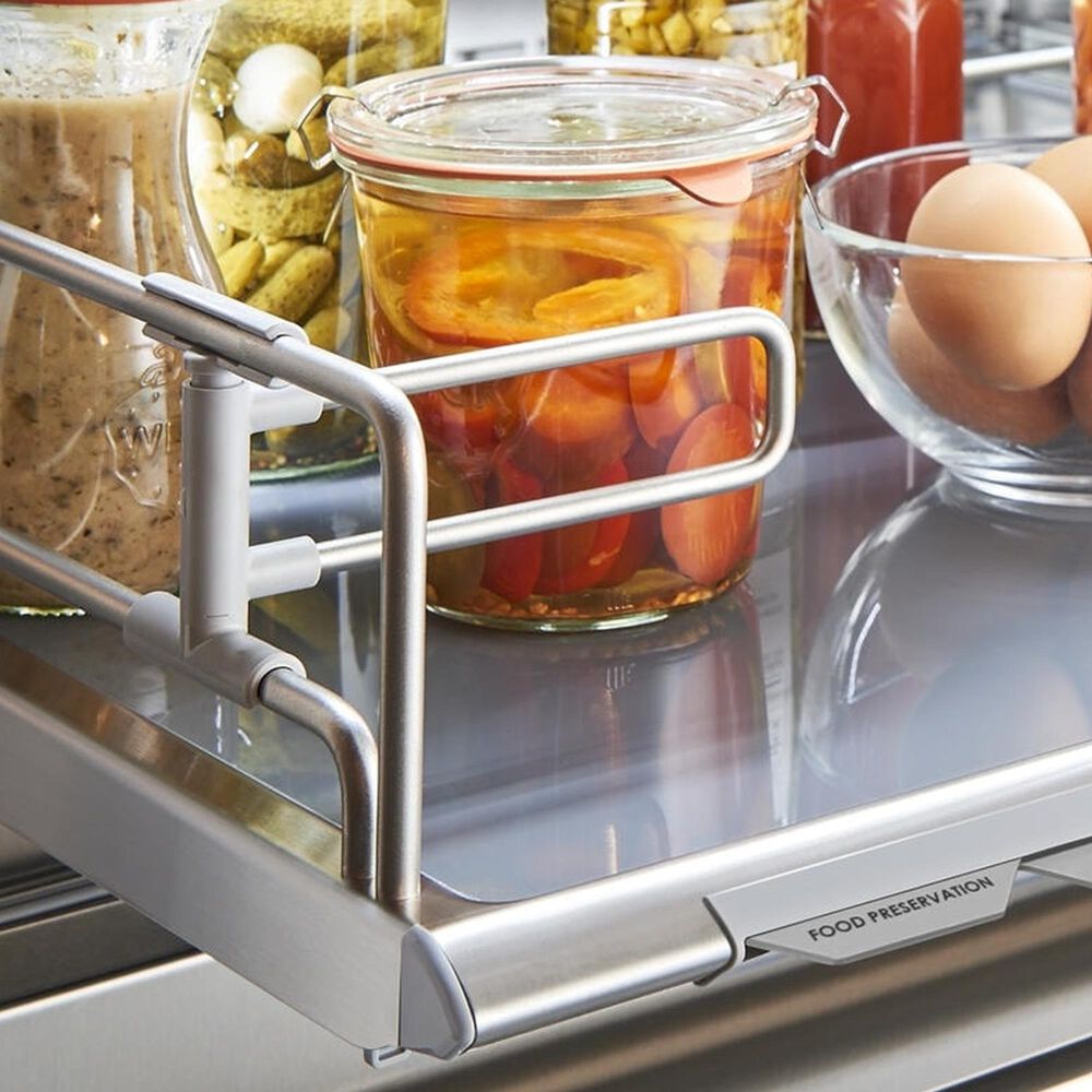 Sub-Zero Slide-Out Shelf Gates for 36" Pro Refrigeration Series in Stainless Steel, , large