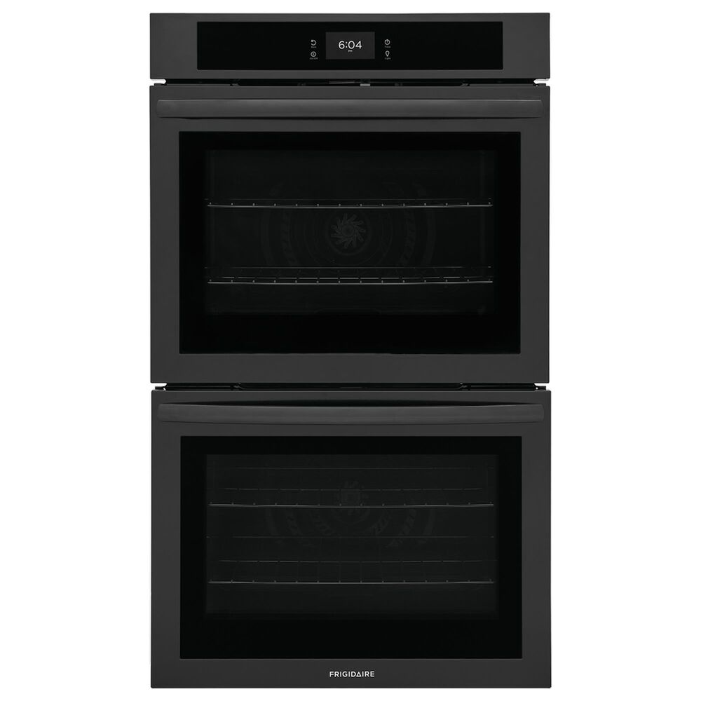 Frigidaire 30" Double Electric Wall Oven with Fan Convection in Black, , large