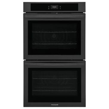 Frigidaire 30" Double Electric Wall Oven with Fan Convection in Black, , large