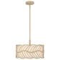 Golden Lighting Simbolo 3-Light Pendant in Almond, , large