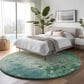 Dalyn Rug Company Pacifica PA11 8" Round Emerald Area Rug, , large