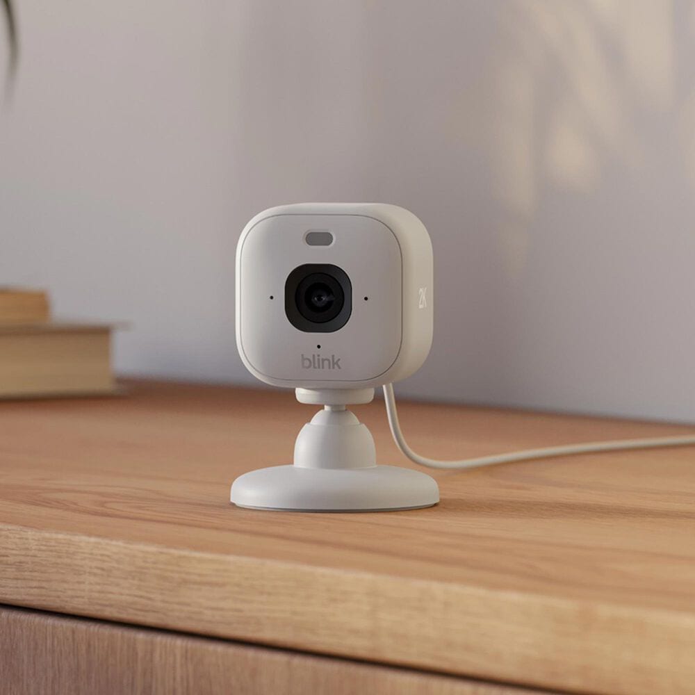 Blink Mini 2K+ Security Camera in White, , large