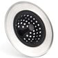 HIC Kitchen EZ Clean Sink Strainer in Silver, , large