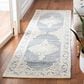 Safavieh Micro-Loop Bohemian 2"3" x 8" Light Blue and Ivory Runner, , large