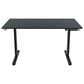 Rta Products Llc Zenith Electric Height Adjustable Sit-to-Stand Desk in Black, , large