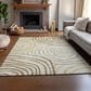 Dalyn Rug Company Neo NO10 8" x 10" Gold Area Rug, , large