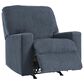 Ashley Rannis Manual Rocker Recliner in Navy, , large