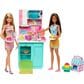 Barbie Friends Baking Party Playset with Dolls, , large