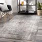Surya Presidential PDT-2311 Dusty Sage, Gray, Charcoal, Ivory, Wheat, Ice Blue, Blue, Light Olive, Saffron and Orange 11"6" x 15"6" Area Rug, , large
