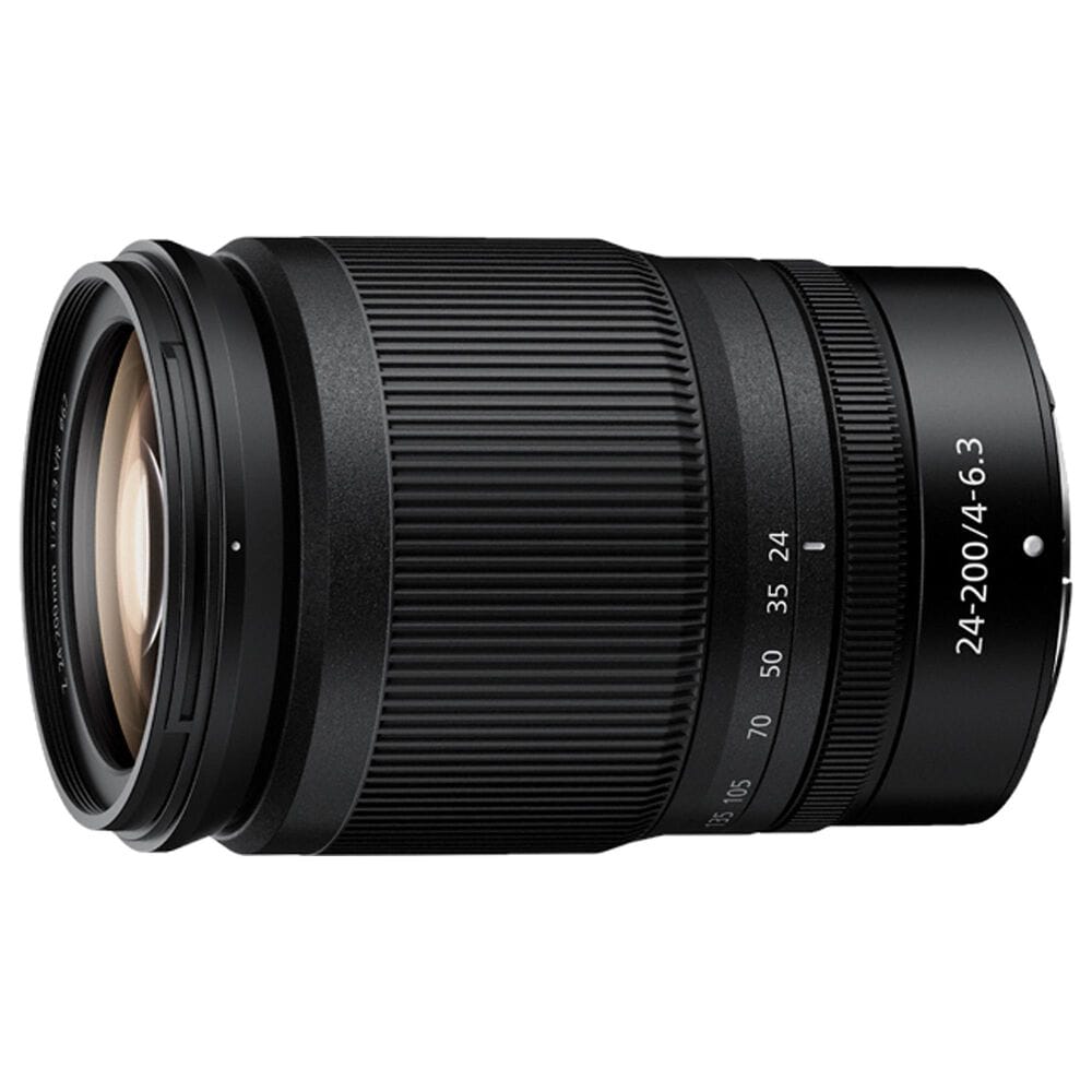 Nikon Nikkor Z 24-200mm F/4-6.3 VR Lens in Black, , large