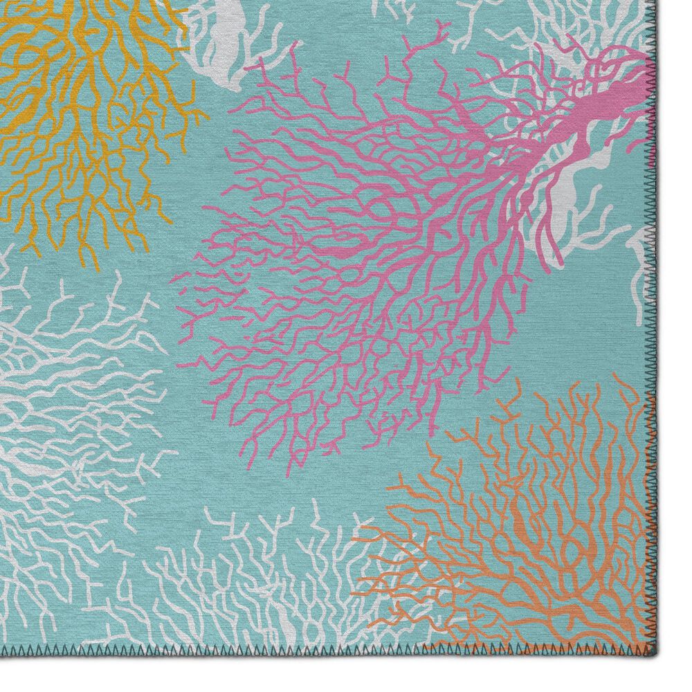 Dalyn Rug Company Seabreeze SZ3 2&#39;6&quot; x 3&#39;10&quot; Teal Area Rug, , large