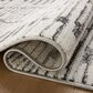 Loloi II Kamala 2"7" x 8" Charcoal and Dove Runner, , large