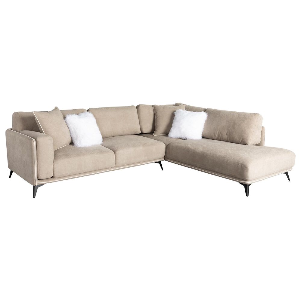 Lifestyle 2-Piece Right Facing Sectional in Andromeda , , large