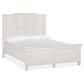 Nicolette Home Willowbrook Queen Panel Bed with Dresser and Nightstand in Egg Shell White, , large