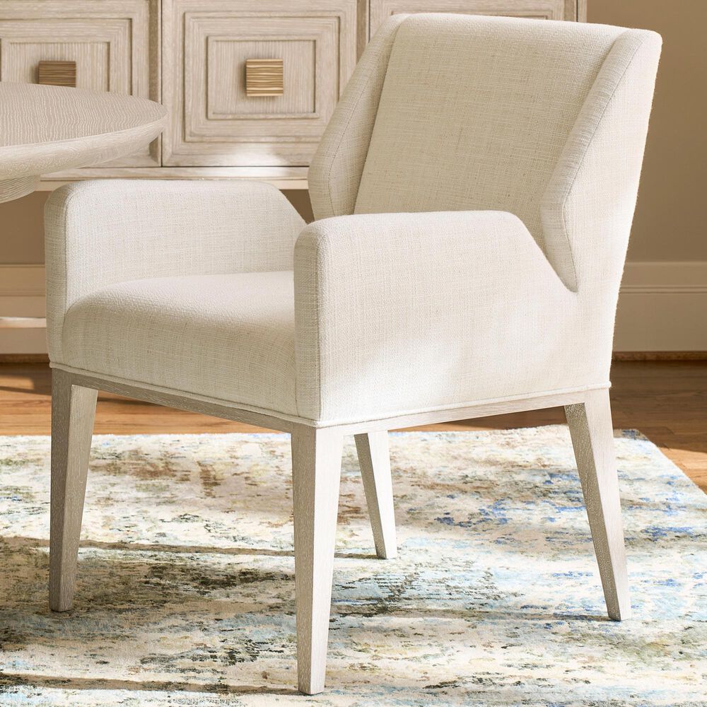 Lexington Home Brands Estrella Arm Chair in Linen White, , large