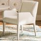 Lexington Home Brands Estrella Arm Chair in Linen White, , large