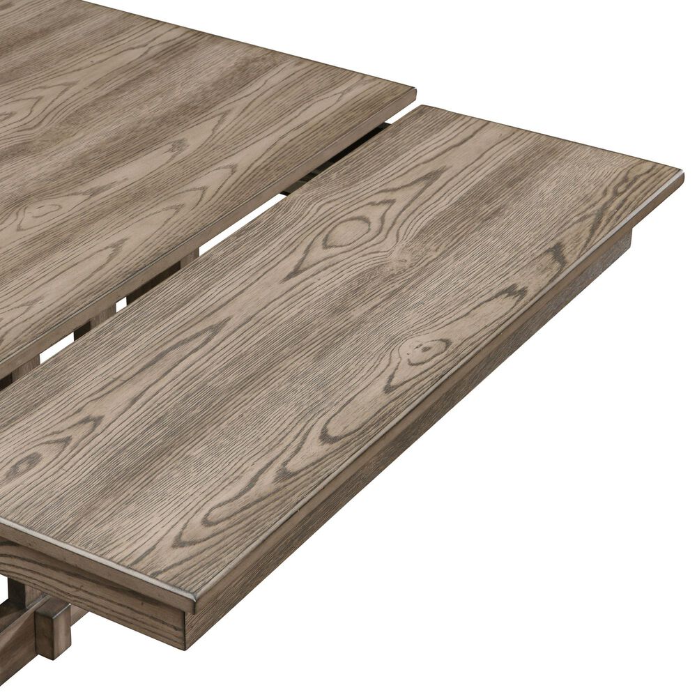 New Heritage Design Harrisburg 5-Piece Rectangular Dinning Set in Rich Walnut Brown, , large