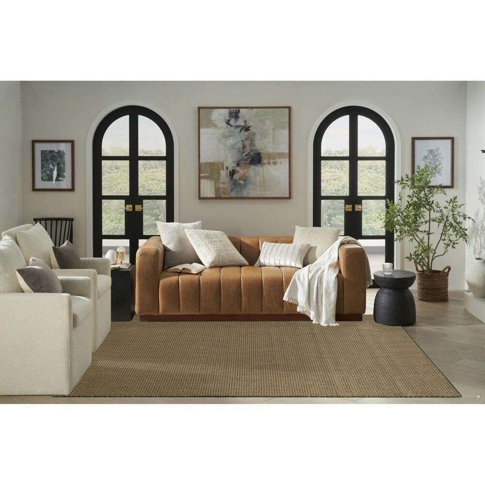 Nourison Courtyard Green 6&#39; x 9&#39; Indoor/Outdoor Area Rug, , large