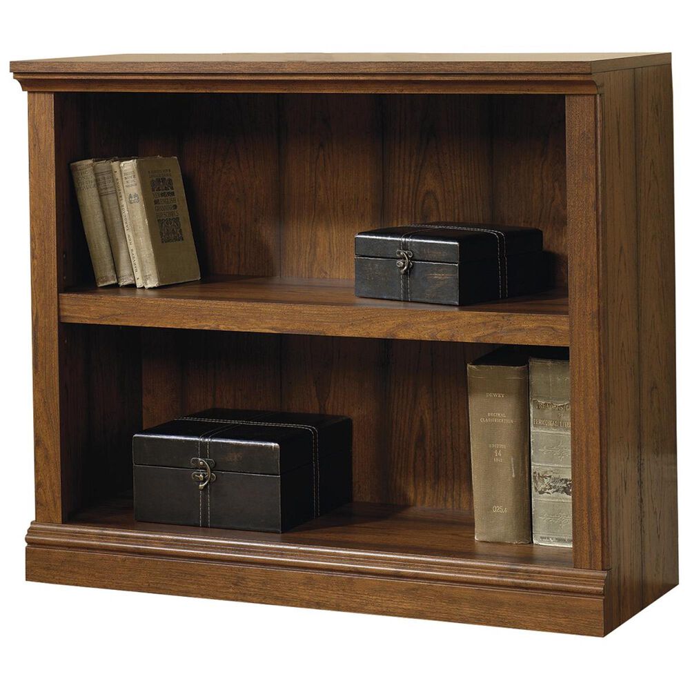 Sauder Sauder Select 2-Shelf Bookshelf in Washington Cherry, , large