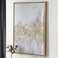 CosmoLiving by Cosmopolitan 40" x 30" Abstract Wall Art in Silver, White, Gold and Gray, , large