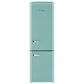 Unique Appliances Classic Retro 9 Cu. Ft. Bottom Freezer Regfrigerator In Ocean Mist Turquoise, , large