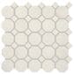 Dal-Tile Relicca Deckle 12" x 12" Octagon Dot Ceramic Mosaic Sheet, , large