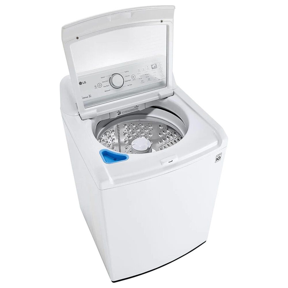 LG 4.3 Cu. Ft. Top Load Washer with 4-Way Agitator and TurboDrum Technology in White, , large