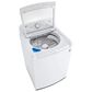LG 4.3 Cu. Ft. Top Load Washer with 4-Way Agitator and TurboDrum Technology in White, , large