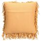 Nourison Shag 20" x 20" Throw Pillow in Yellow, , large