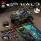 Hot Wheels Brick Shop Halo Warthog Building Toy Kit, , large