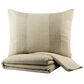 Surya Upton 3-Piece Queen Duvet Set in Taupe and Metallic Silver, , large