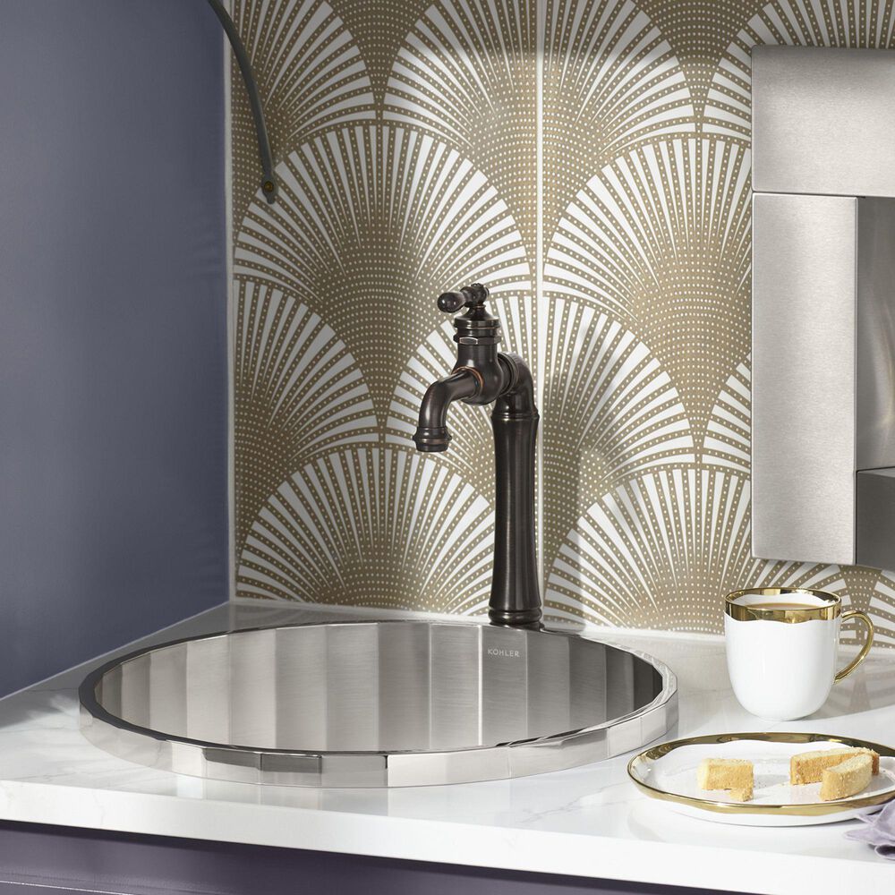 Kohler Brinx 18.75" Single Bowl Bar Sinks in Stainless Steel, , large