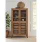 Martin Furniture Lachlan Display Cabinet in Warm Sienna, , large