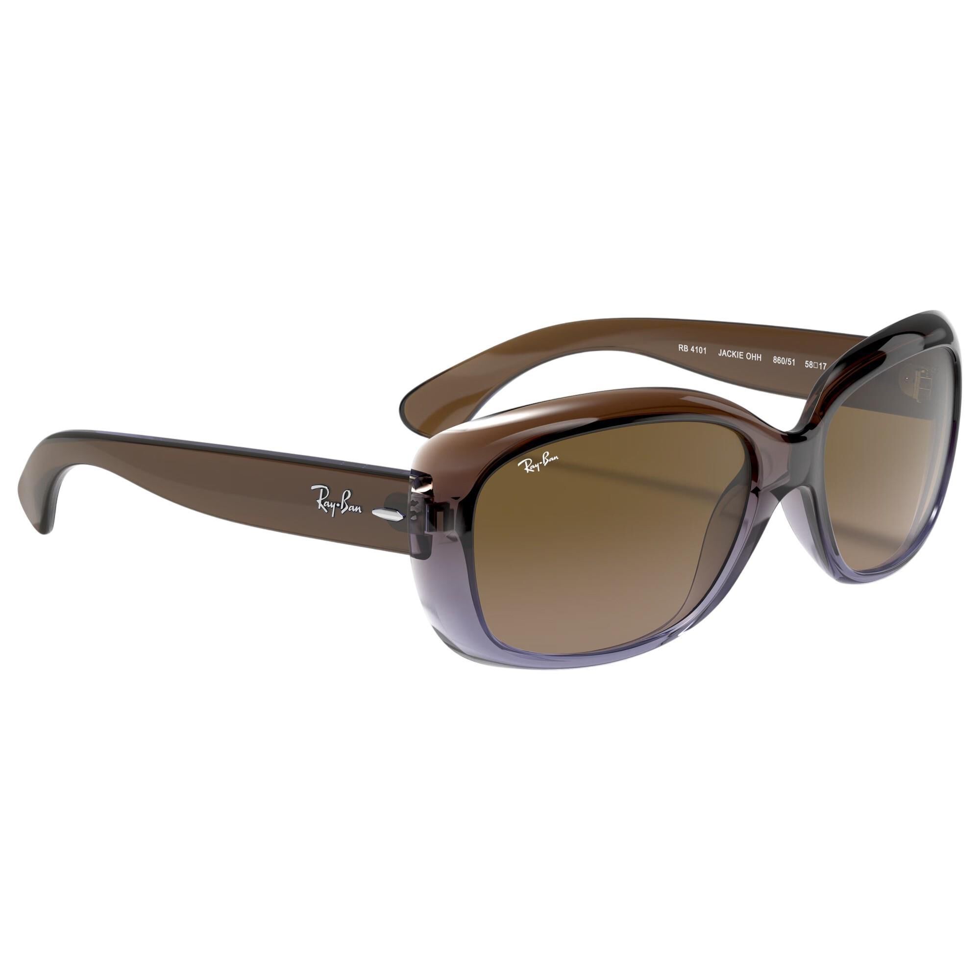 Rayban Glasses Jackie Ohh Sunglasses with Brown Gradient Lenses in