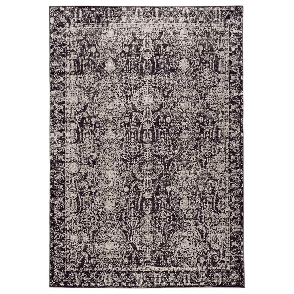 Feizy Prasad 1"8" x 2"10" Charcoal and Gray Area Rug, , large