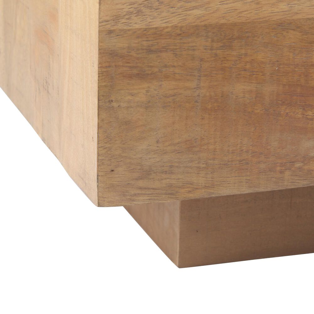 Mercana Hayden Rectangular Coffee Table in Light Brown, , large
