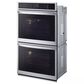 LG 2-Piece Kitchen Package with Print Proof Stainless Steel 9.4 Cu. Ft. Smart Double Wall Oven and Black 30" Induction Cooktop, , large