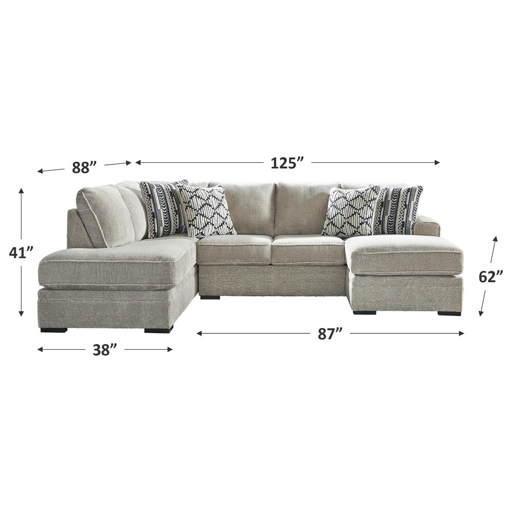 Ashley 2-Piece Sectional in Tan, , large