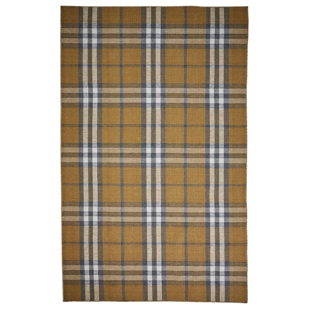 Feizy Rugs Crosby 0565F 3'6'' x 5'6'' Gold Area Rug, , large