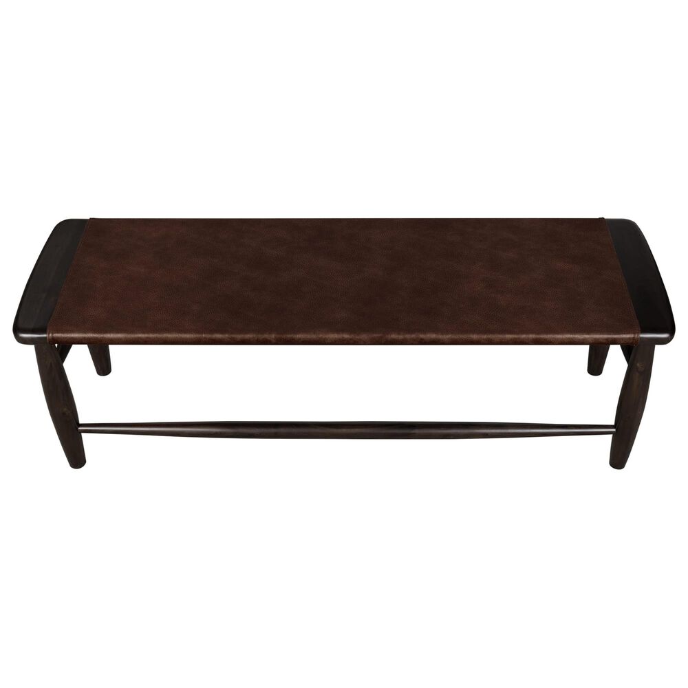 Urban Home Koko Upholstered Bench in Minx, , large