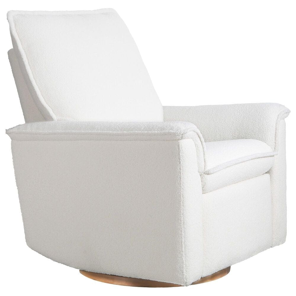 Baby Appleseed Anza Power Swivel Recliner in Snow, , large