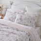 Revman Breezy Floral 3-Piece King Quilt Set in Pastel Grey, , large